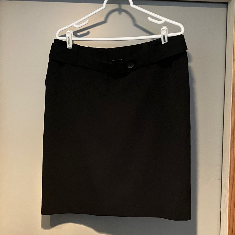 Rafaella Black Pencil Skirt